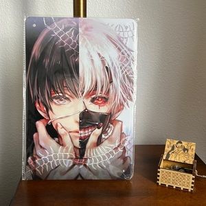 Tokyo Ghoul Kaneki poster sign